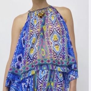 COPY - Zara NWOT hobo print top